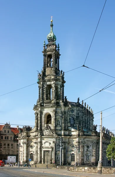 Dresden cathedral, Duitsland — Stockfoto