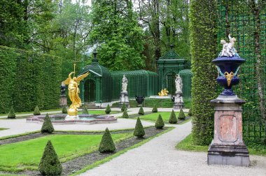 Linderhof, Bavyera, Almanya