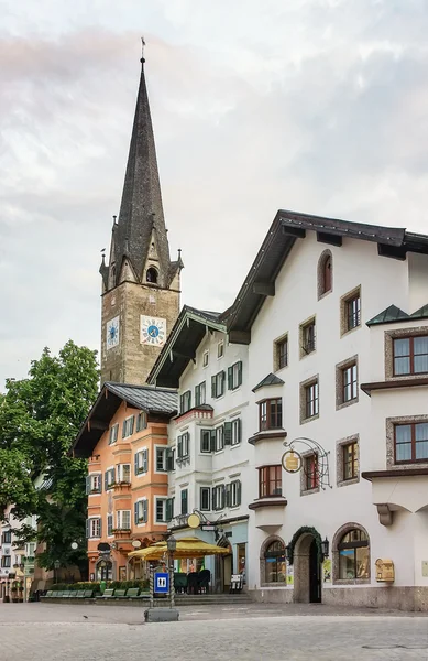 Ulica w Kitzbühel — Zdjęcie stockowe