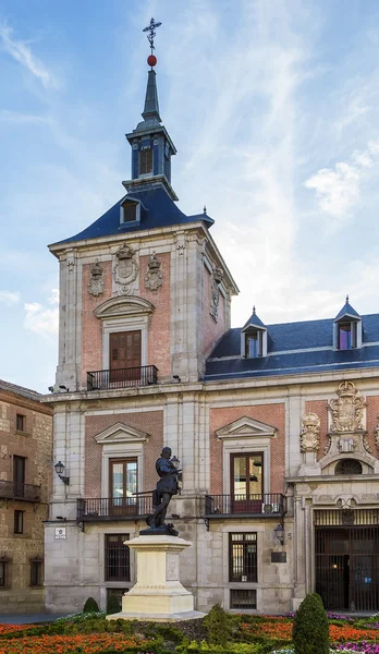 Plaza de la Villa, Madrid — Stok Foto