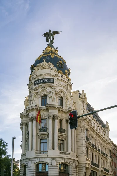 Μητρόπολη κτίριο, Μαδρίτη — Φωτογραφία Αρχείου