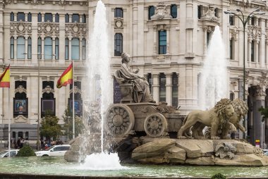 Cibeles çeşme, madrid