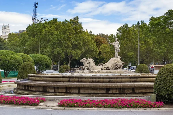Фонтану Нептуна, Мадрид — стокове фото