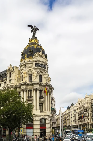 Edificio Metropolis, Madrid — Foto de Stock