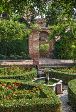 Alcazaba Malaga, İspanya