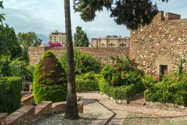 Alcazaba Malaga, İspanya