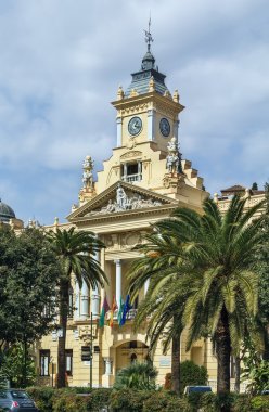 Malaga city hall, İspanya