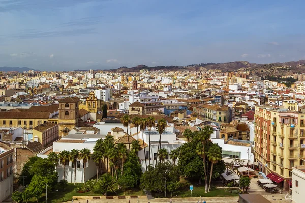 Vista su Malaga, Spagna — Foto Stock