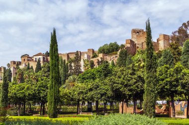 Alcazaba Malaga, İspanya