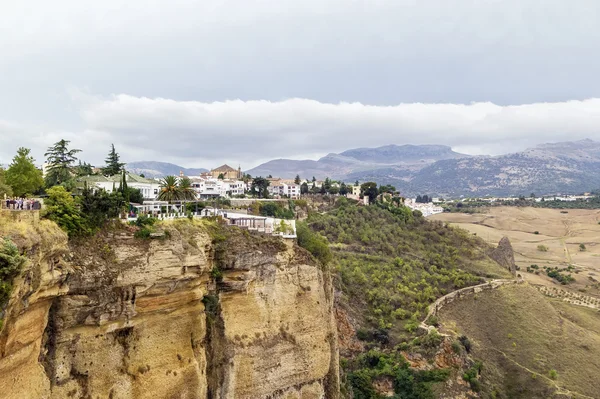 Widok w Ronda, Hiszpania — Zdjęcie stockowe