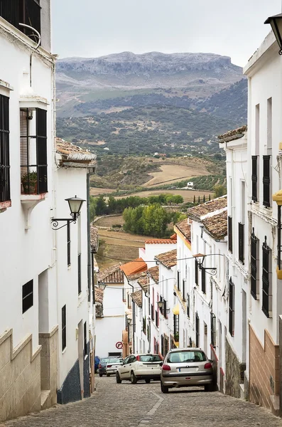 Gade i Ronda, Spanien - Stock-foto