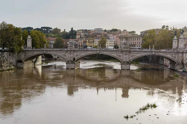 Ponte Vittorio Emanuele II, Roma —  Fotos de Stock