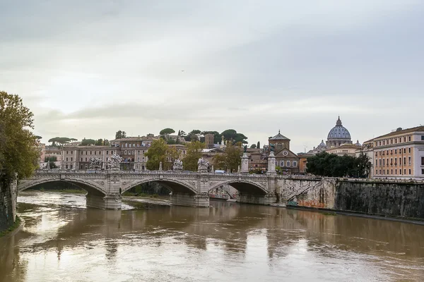 Ponte Vittorio Emanuele Ii, Rom — Stockfoto