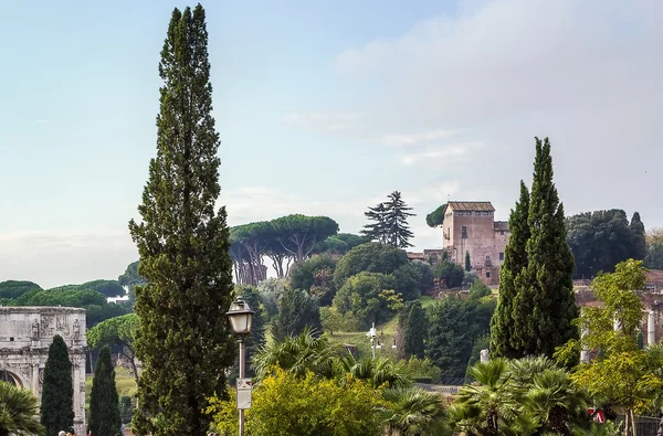 Weergave van de Palts, Rome — Stockfoto