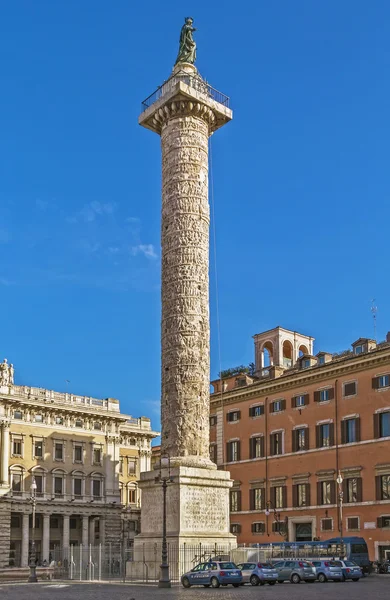 Sloup Marcuse Aurelia, Řím — Stock fotografie