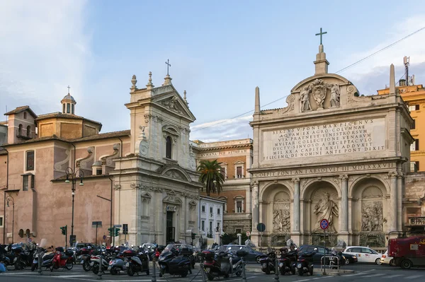 Fuente de Moisés, Roma — Foto de Stock