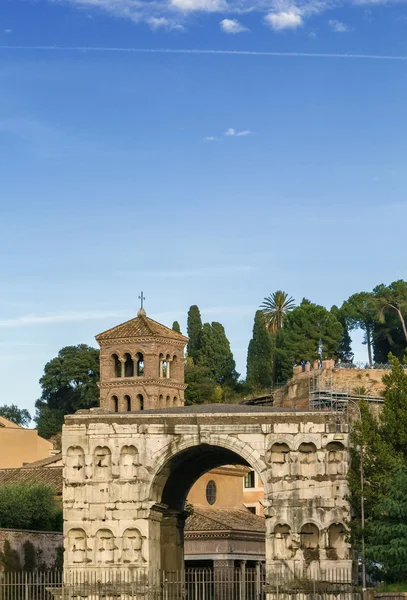 Boog van Janus, Rome — Stockfoto