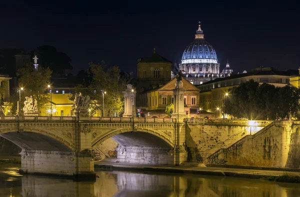 Ponte Vittorio Emanuele II, Roma — Foto Stock