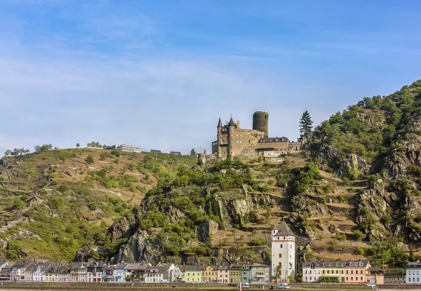 Katz castle, deutschland — Stockfoto