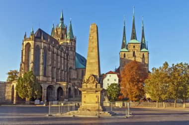 Erfurt Katedrali ve severikirche, Almanya