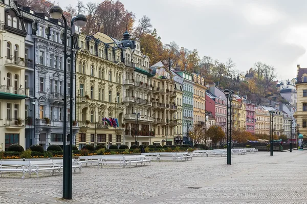 Şehir Merkezi Karlovy Vary, Çek Cumhuriyeti — Stok fotoğraf