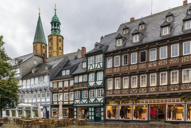 Street in Goslar, Germany clipart