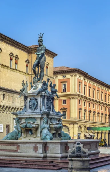 Fuente de Neptuno, Bolonia — Foto de Stock