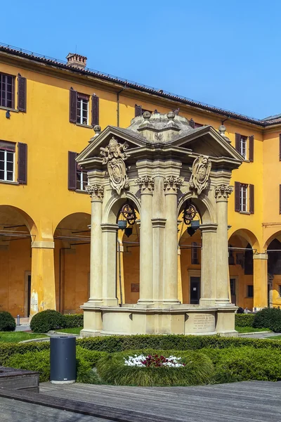 Cantiere a Palazzo Comunale, Bologna — Foto Stock