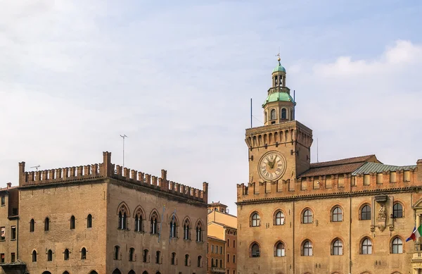 Palazzo d'Accursio, Bologna — Stockfoto