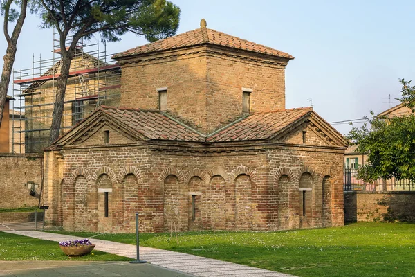 Mausoleum i Galla Placidia, Ravenna, Italia – stockfoto