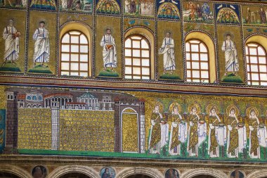Sant Apollinare Nuovo, Ravenna Bazilikası. İtalya