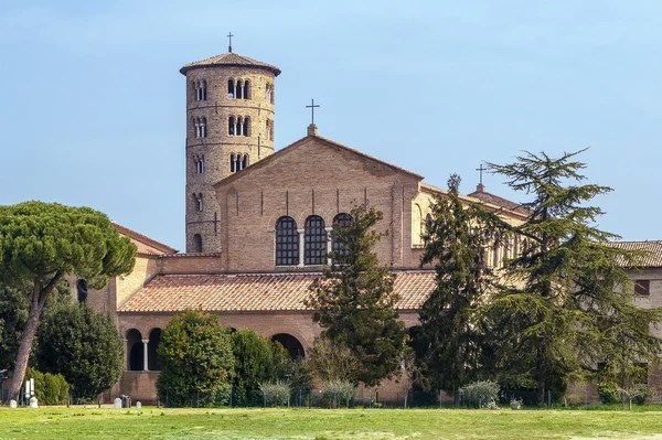 Saint Apollinaris-basilikaen i Classe, Italia – stockfoto