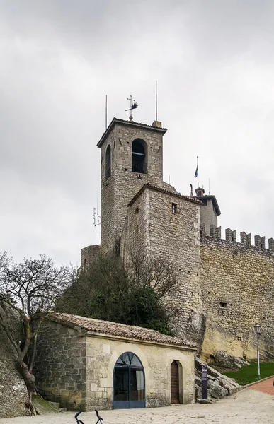 Guaitan linnoitus, San Marino — kuvapankkivalokuva