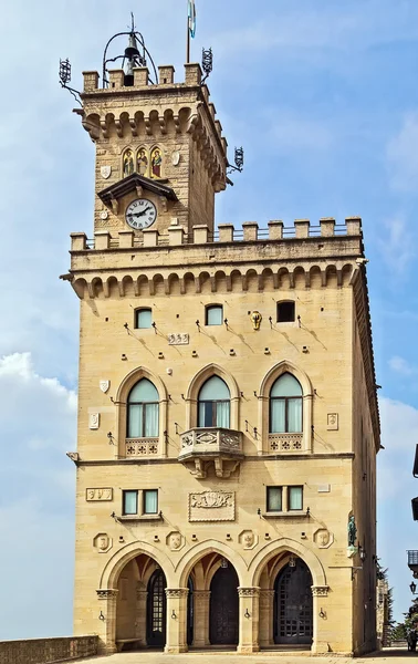 Palazzo Pubblico, San Marino — Stock Photo, Image