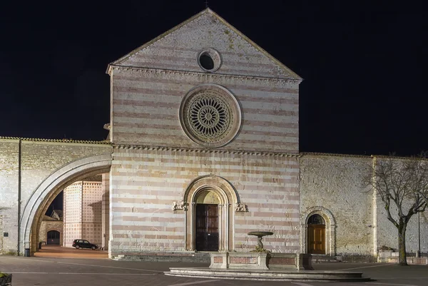 Basilica di Santa Chiara, Asyż — Zdjęcie stockowe