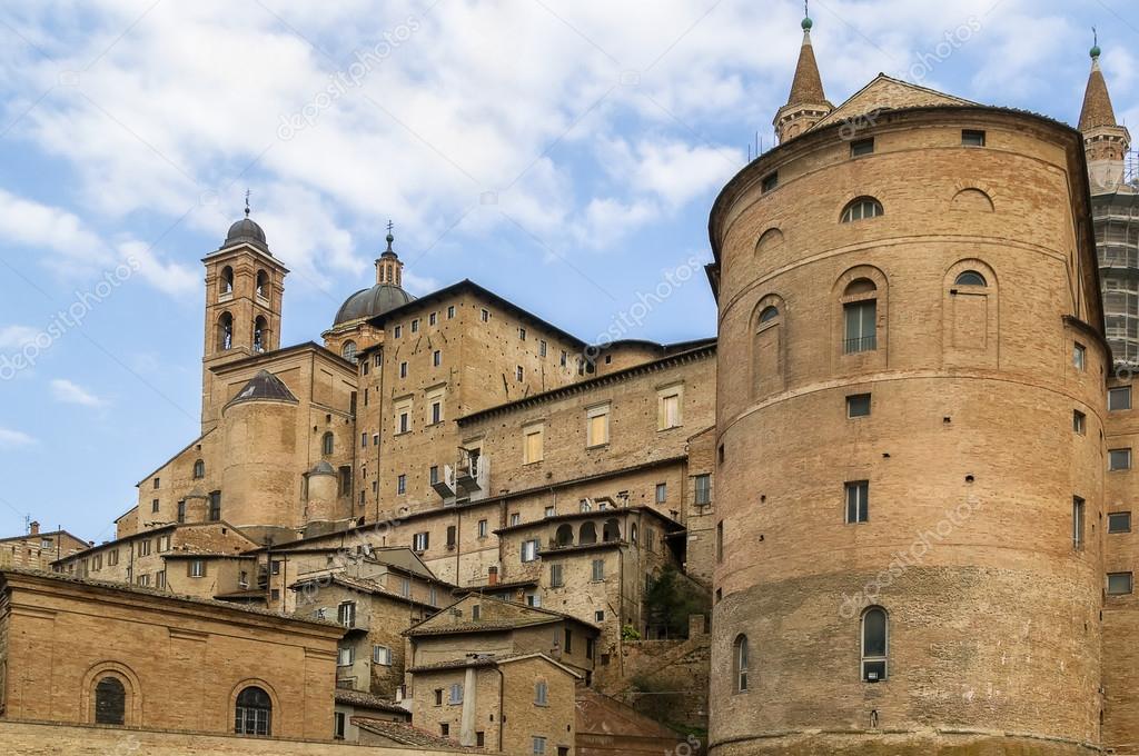 view of Urbino, Italy