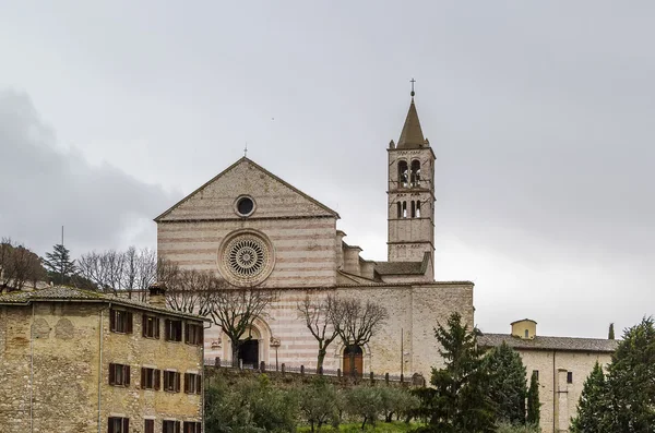 Basilica di Santa Chiara, Assisi — Stockfoto