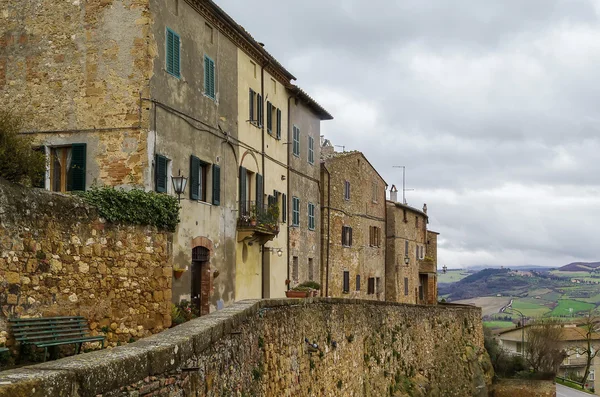 Murallas de Pienza, Italia — Foto de Stock