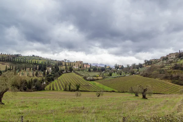 Landscape of Tuscany, Italy — Stock Photo, Image