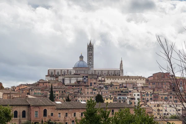 Uitzicht op siena, Italië — Stockfoto