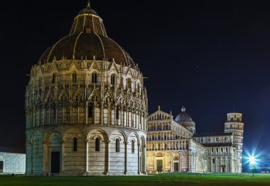 Piazza dei miracoli, pisa, İtalya