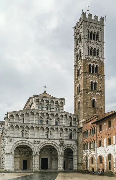 卢卡大教堂，意大利 — 图库照片