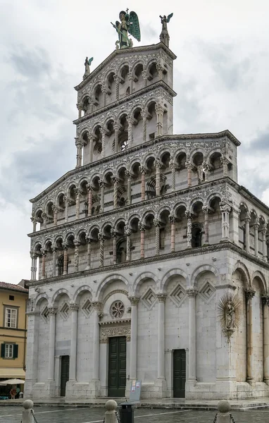 San Michele in Foro, Lucca, Italy — Stock Photo, Image