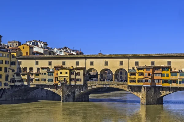 イタリア・フィレンツェのヴェッキオ橋 — ストック写真