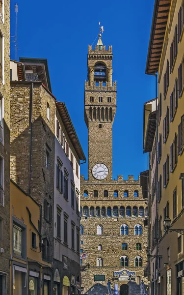Палаццо Веккьо, Флоренция, Италия — стоковое фото