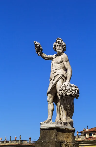 Standbeeld van de seizoenen, Florence, Italië — Stockfoto