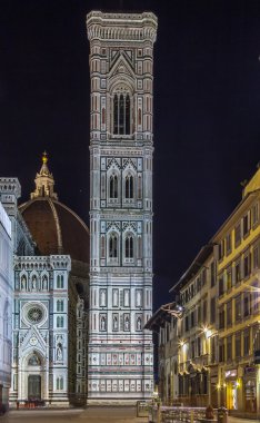 Giotto Campanile in evening, Florenca, Italy
