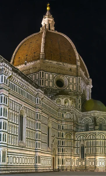 Akşam, İtalya Floransa Katedrali — Stok fotoğraf