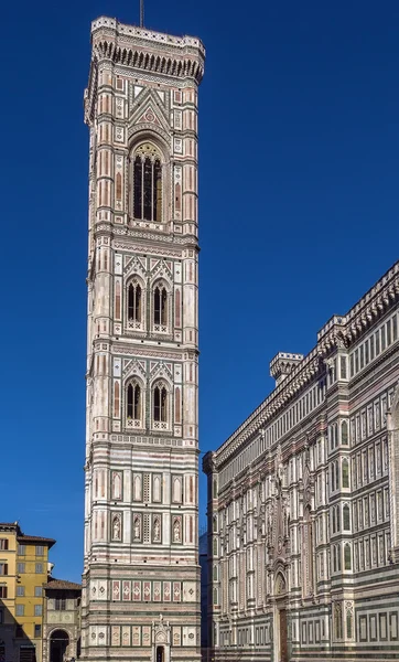 乔托钟楼，弗洛伦萨意大利 — 图库照片
