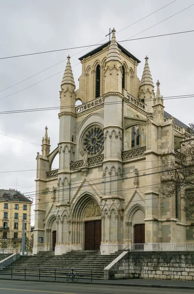 Basílica de Nossa Senhora de Genebra, Suíça — Fotografia de Stock